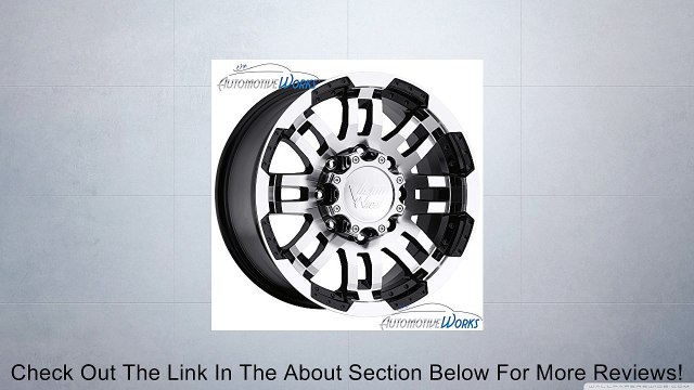 Vision Warrior 375 Gloss Black Machined Face Rear Wheel (16x8 /6x139.7mm) Review