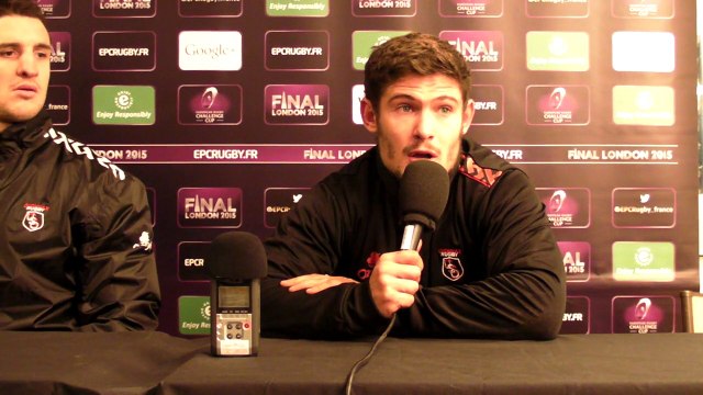 Rugby Challenge Cup - Fabien Cibray après Oyonnax - Brive (3e partie)