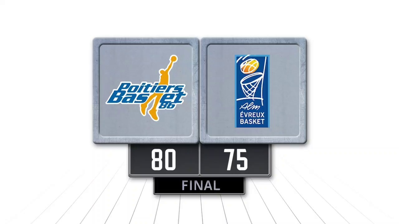 Basket, Pro B, J11 : Poitiers - Evreux (2014-2015)