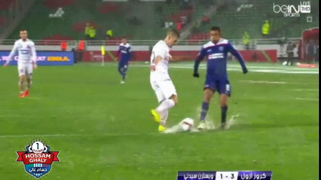 كروز أزول 	× ويسترن سيدني  3 : 1	 اهداف المباراه