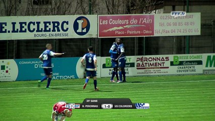 FC Bourg Péronnas 2-0 Colomiers (12/12/14)