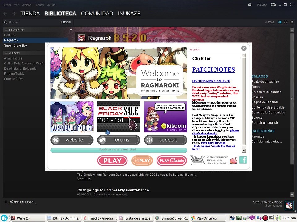 Linux-SteamRO
