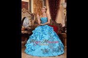 Elegant 2015 Ball Gown Strapless Beading Hot Pink Plus Size Quinceanera Dress