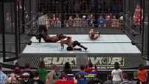 WWE 2K15 Showcase: Best Friends, Bitter Enemies pt7 - Elimination Chamber!