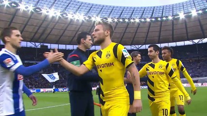 Herta Berlino 1-0 Borussia Dortmund, Giornata 15