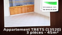 A louer - Appartement - TRETS (13520) - 3 pièces - 45m²