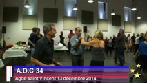 Danse de salon- 13 décembre 2014 - Agde  soirée conviviale