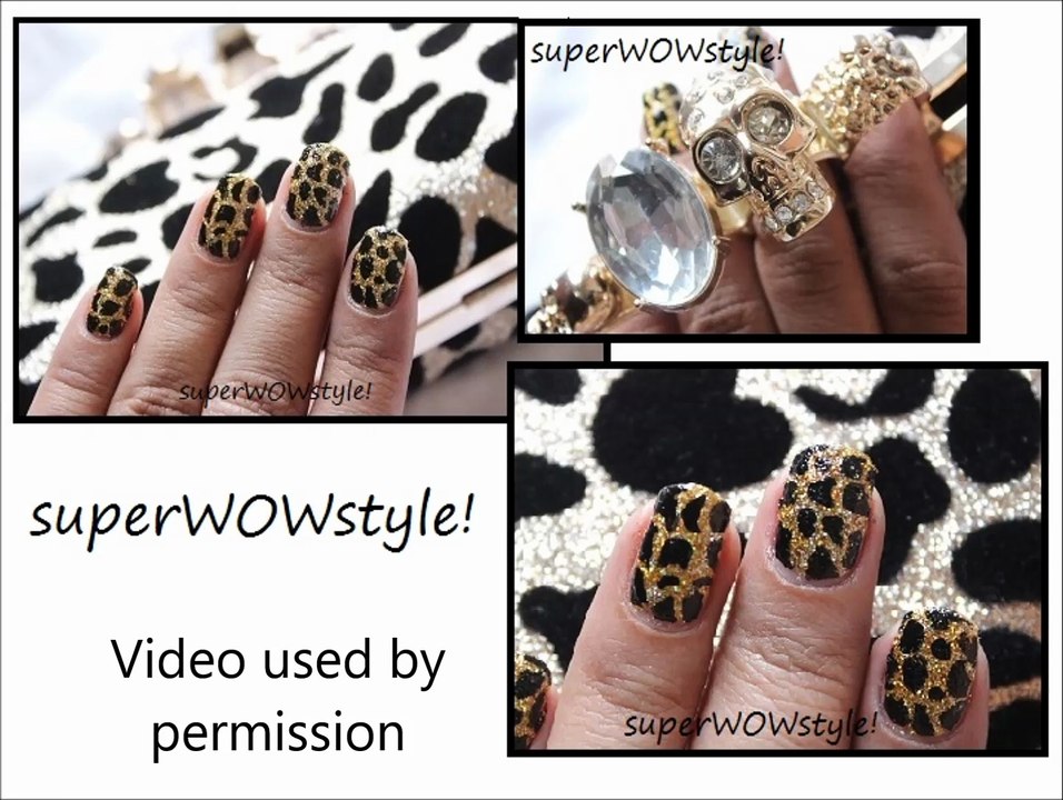 Easy Nail art - DIY Nail Art Tutorial