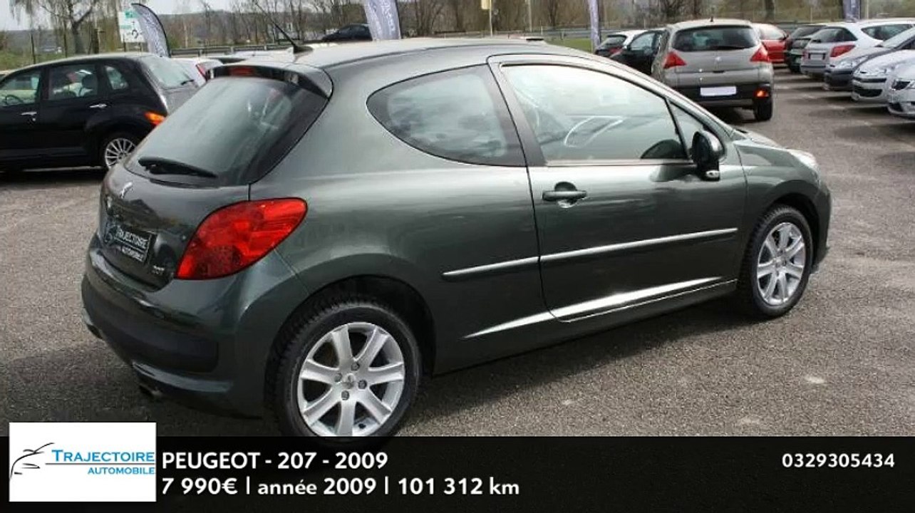 Annonce Occasion PEUGEOT 207 1.6 HDi90 Premium Pack 3p 2009 - Vidéo  Dailymotion