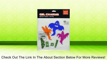 Boo! Ghosts Halloween Gel Window Clings Review