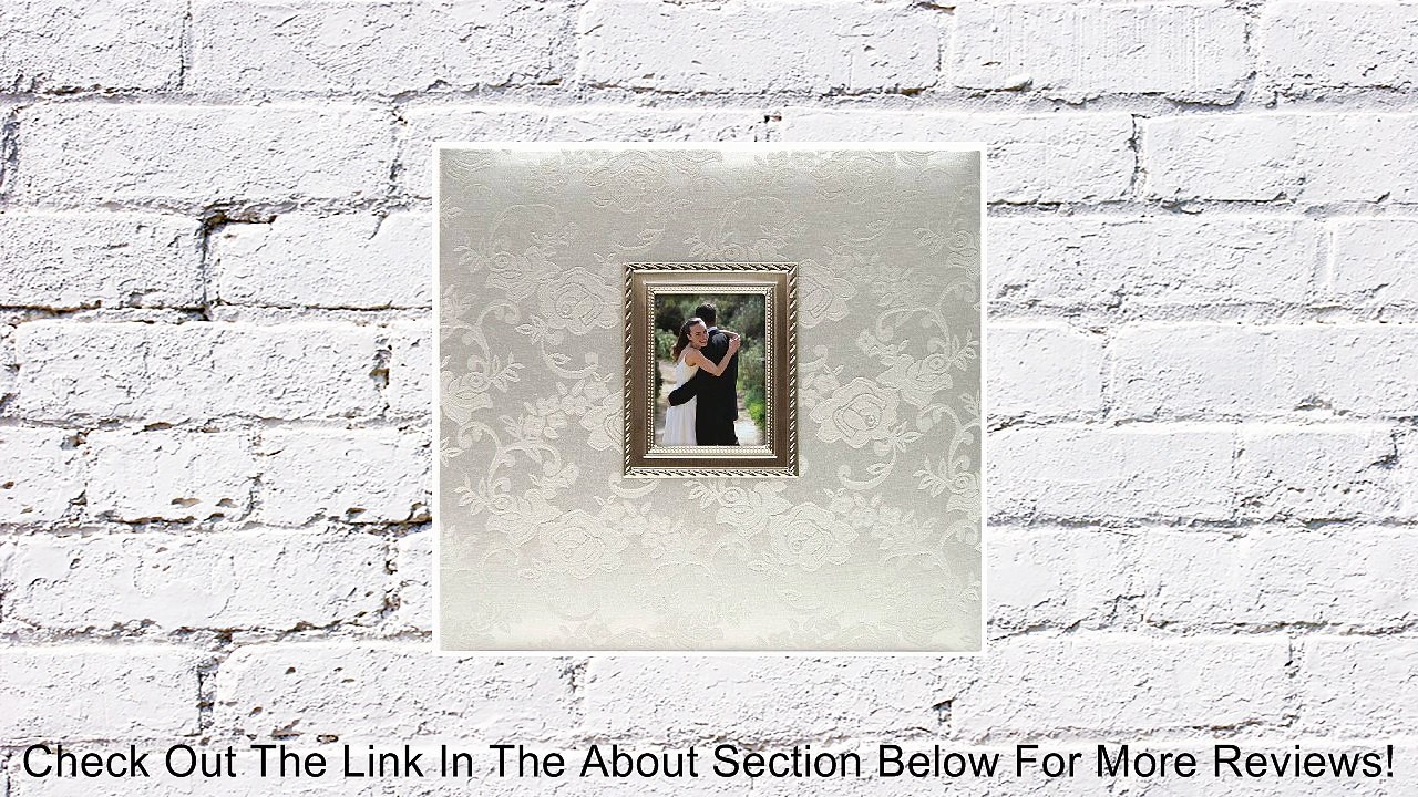 MCS MBI Industries MBI 850011 Wedding Scrapbook Album with Metal Frame Insert, 12 by 12-Inch Page , 13.2 x 12.5 Album Review