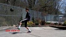 Crossover Tutorial | Freestyle Soccer / Football Juggling Trick (In Air)