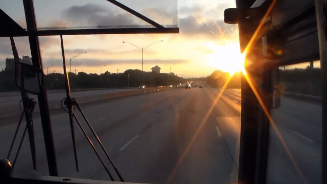 Louisville to Dayton on a Volvo 9700