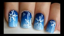 Snowflake Nail Art Tutorial - snow nails snowflake nail art snowflake nail designs how to draw snowf