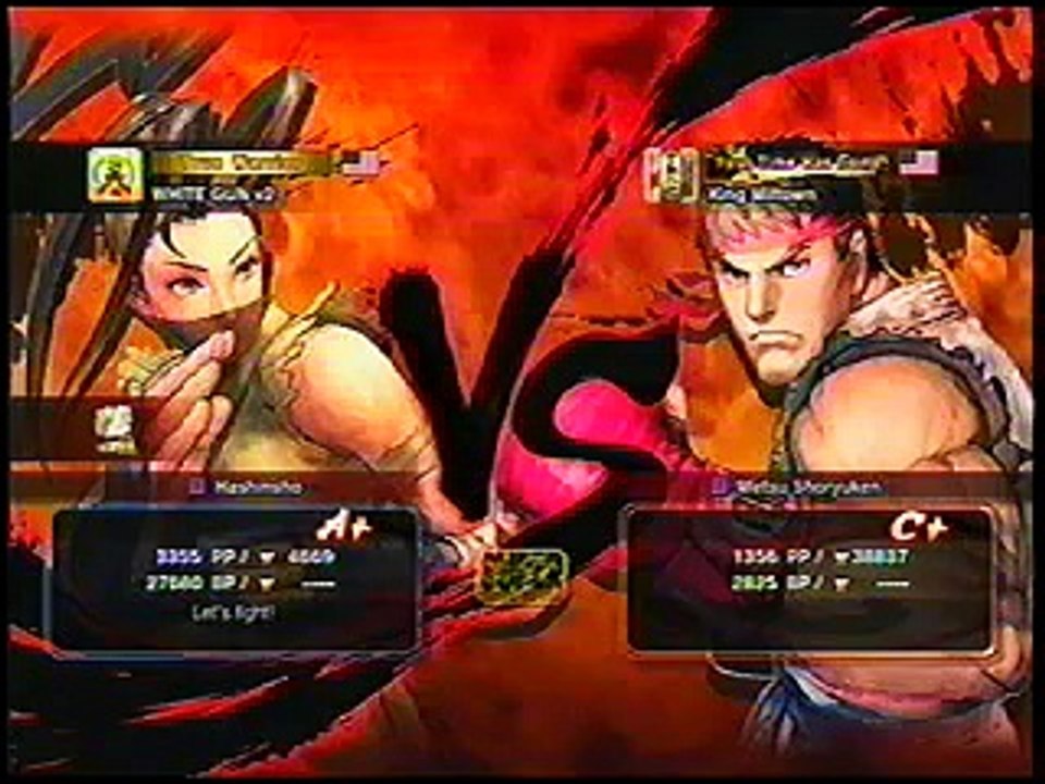 Super Street Fighter 4 AE King Miltown vs White Gun v2