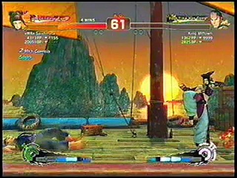 Super Street Fighter 4 AE King Miltown vs xWax Saixhinata ( A+Rank Yuri )
