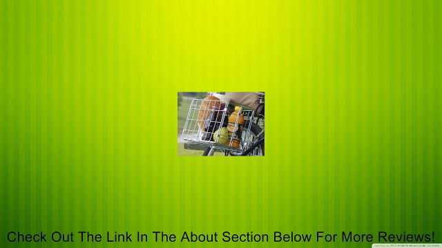 Bicycle Rear Rack Grocery Baskets, Folding - Wald 582 (Set of 2) Review