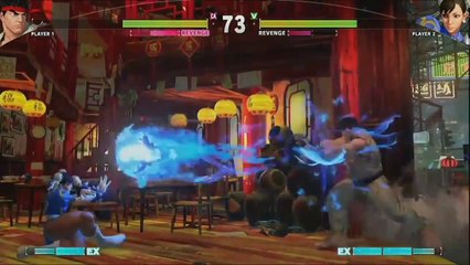 Street Fighter 5 - Full Match - Ryu vs Chun Li  (PS4 HD)