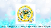 Pokemon analog quartz alarm clock (SEIKO CLOCK) CQ415W Review