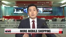 Mobile shopping to exceed online shopping next year