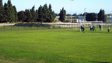 SENIORS 2 BUT DE STEPHANE ROCAT CONTRE SALEILLES LE 7/12/14