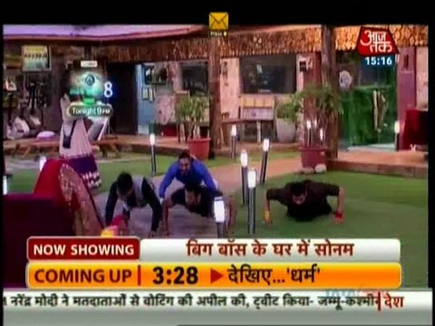 Bigg Boss Season 8 14th December 2014 Bigg Boss Ke Ghar Mein Sonam apnicommunity.com