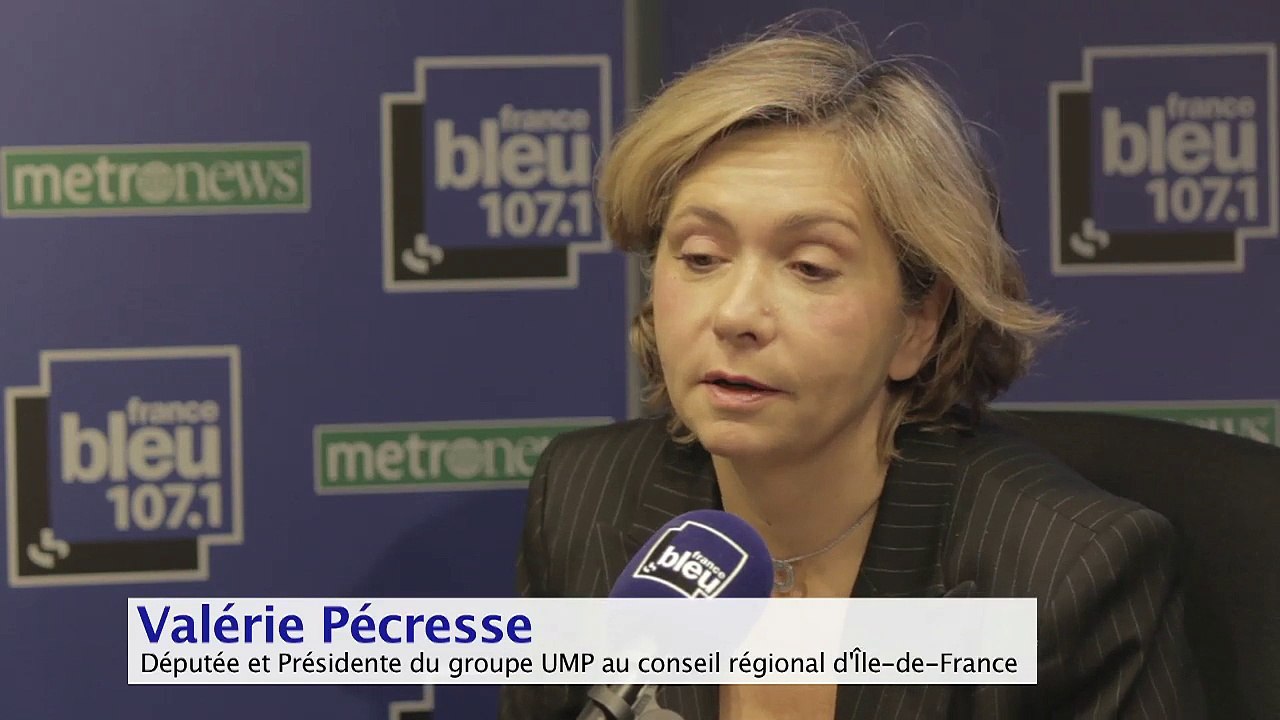 Valérie Pécresse (UMP) invitée politique de France Bleu 107.1 et Metronews