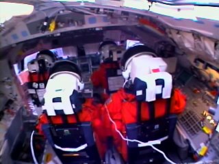 Download Video: Space Shuttle STS-112 Atlantis Space Station Assembly ISS-9A S1 Truss 2002 NASA