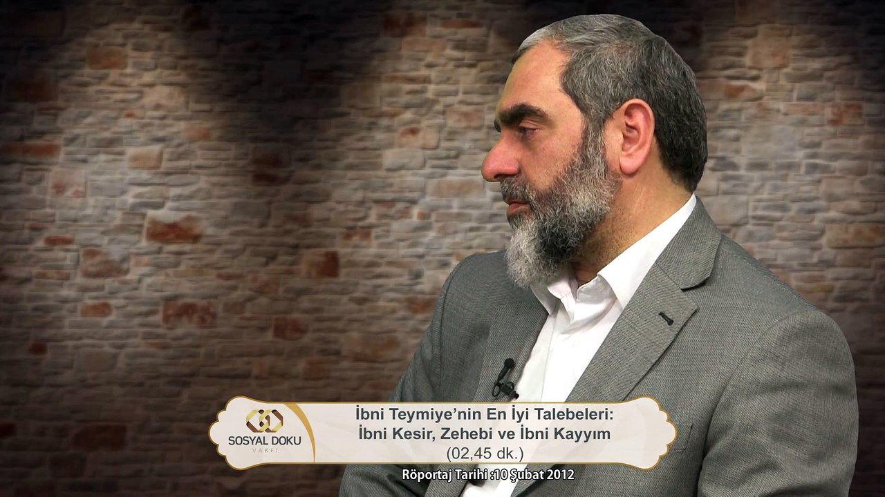 7-İbni Teymiye’nin En İyi Talebeleri İbni Kesir, Zehebi ve İbni Kayyım