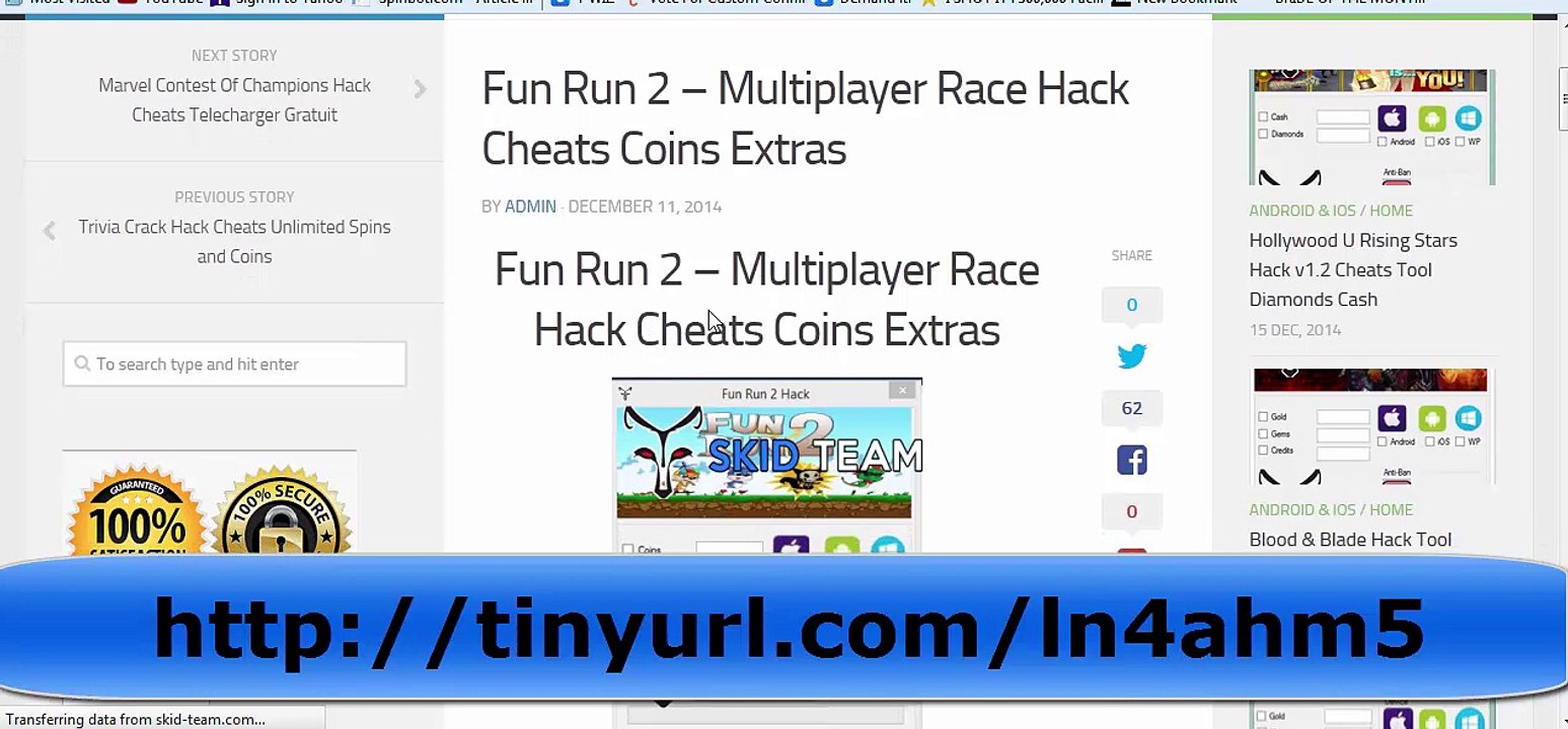 Fun Run 2 Cheats Iphone Video Dailymotion