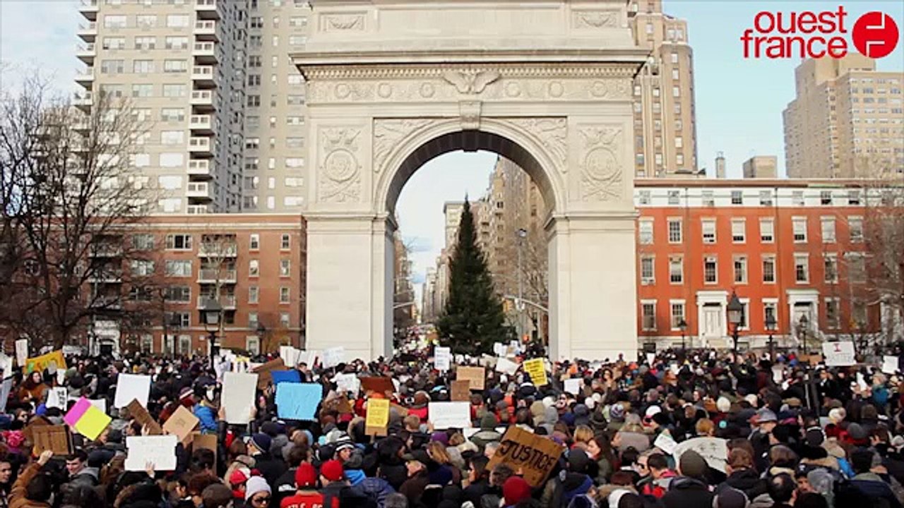 Le cri des New Yorkais contre les violences racistes