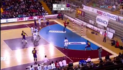 HANDBALL: Ademar León - FC Barcelona, 37-43 (League 2014/15 // HIGHLIGHTS)