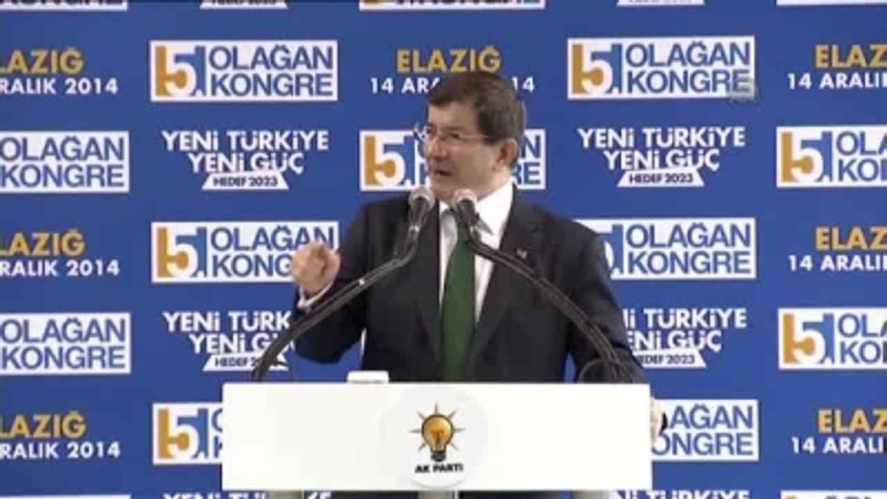 Davutoğlu: "Bir Daha Hiçbir Vandal, Hiçbir Eşkıya, Hiçbir Terörist Türkiye'nin Şehirlerini Bu Hale...