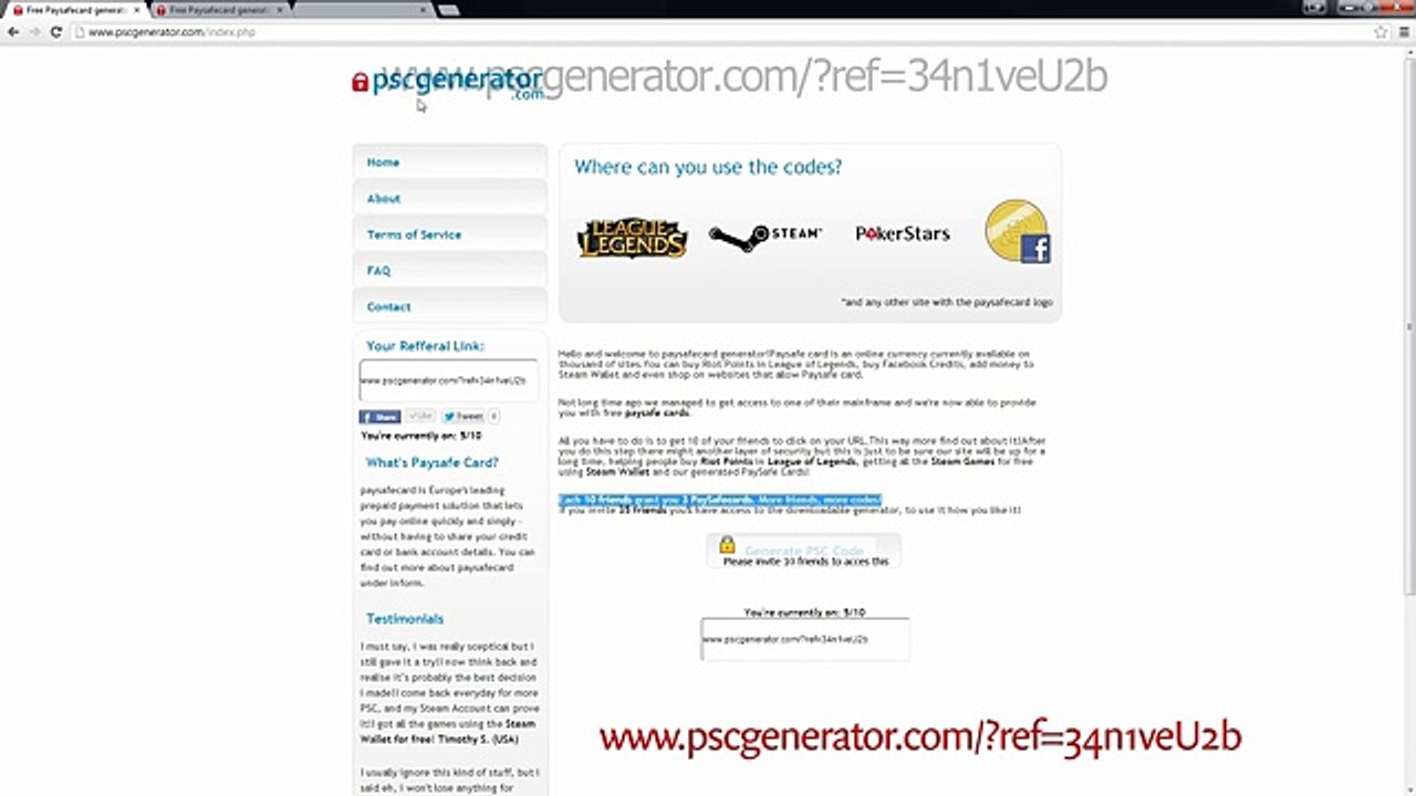 Paysafecard code generator - Free Riot Points Generator [ FREE RP August  2013] - video Dailymotion