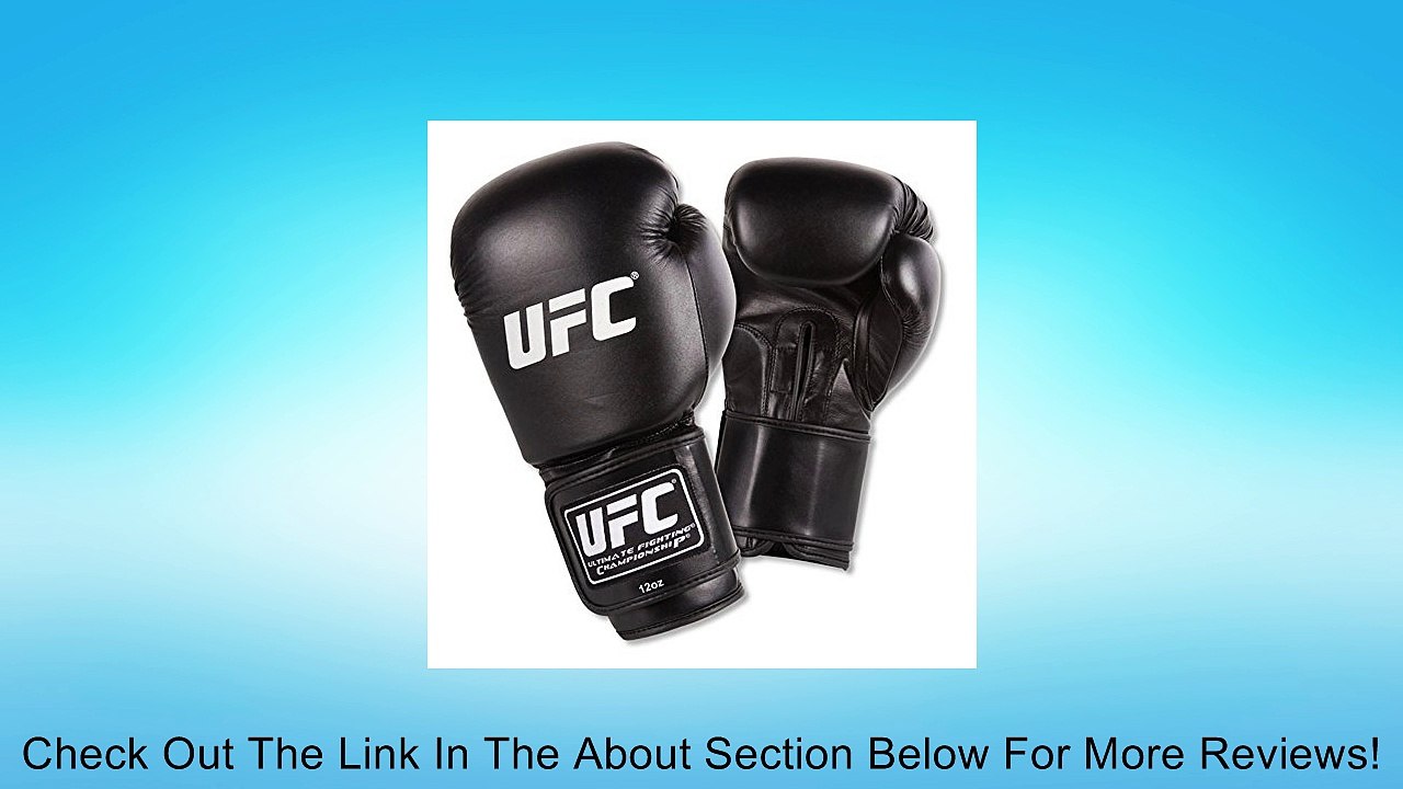 UFC Leather Heavy Bag Gloves Review