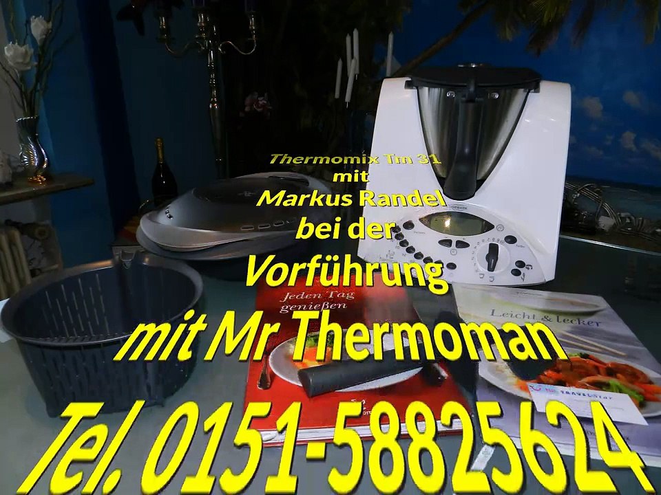 Thermomix TM 31 Mr Thermomen Matthias kocht 6 Eier hart