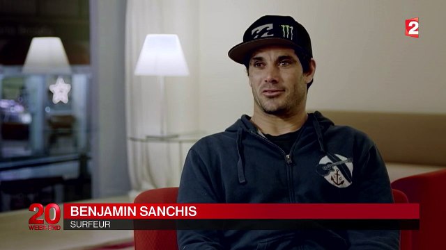 Benjamin Sanchis surfe la plus grande vague