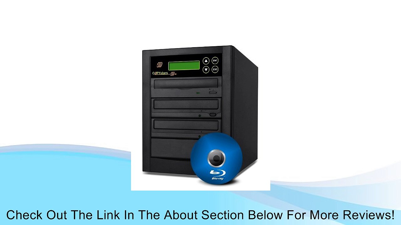 Copystars 1-3 target Blu-Ray duplicator 14x blu-ray-burner drive CD DVD duplicator copier Review