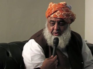 Interview Waqar Malik with Maulana FAzl ul Rehman