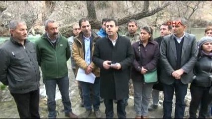 Tunceli "Munzur Hes'lere Kurban Edilmeye Çalışılıyor"