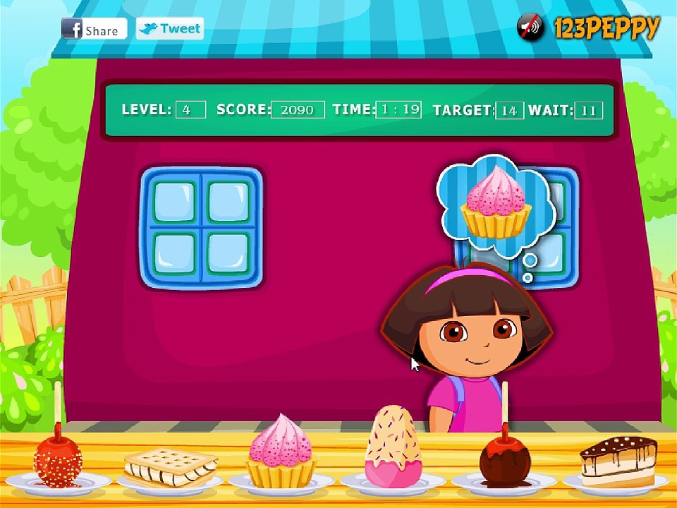 Dora The Explorer Hungry Dora Let's Play / PlayThrough / WalkThrough Part