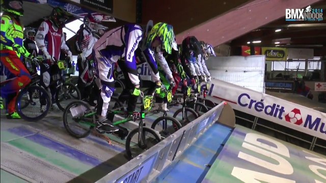 Replays 1/4 de finales dimanche 19ème BMX Indoor de St-Etienne 2014