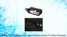 niceEshop(TM) Portable Waterproof Shoe Travel Storage Zip Bag Visual Breathable Tote Bag -Random Color  niceEshop Cable Tie Review
