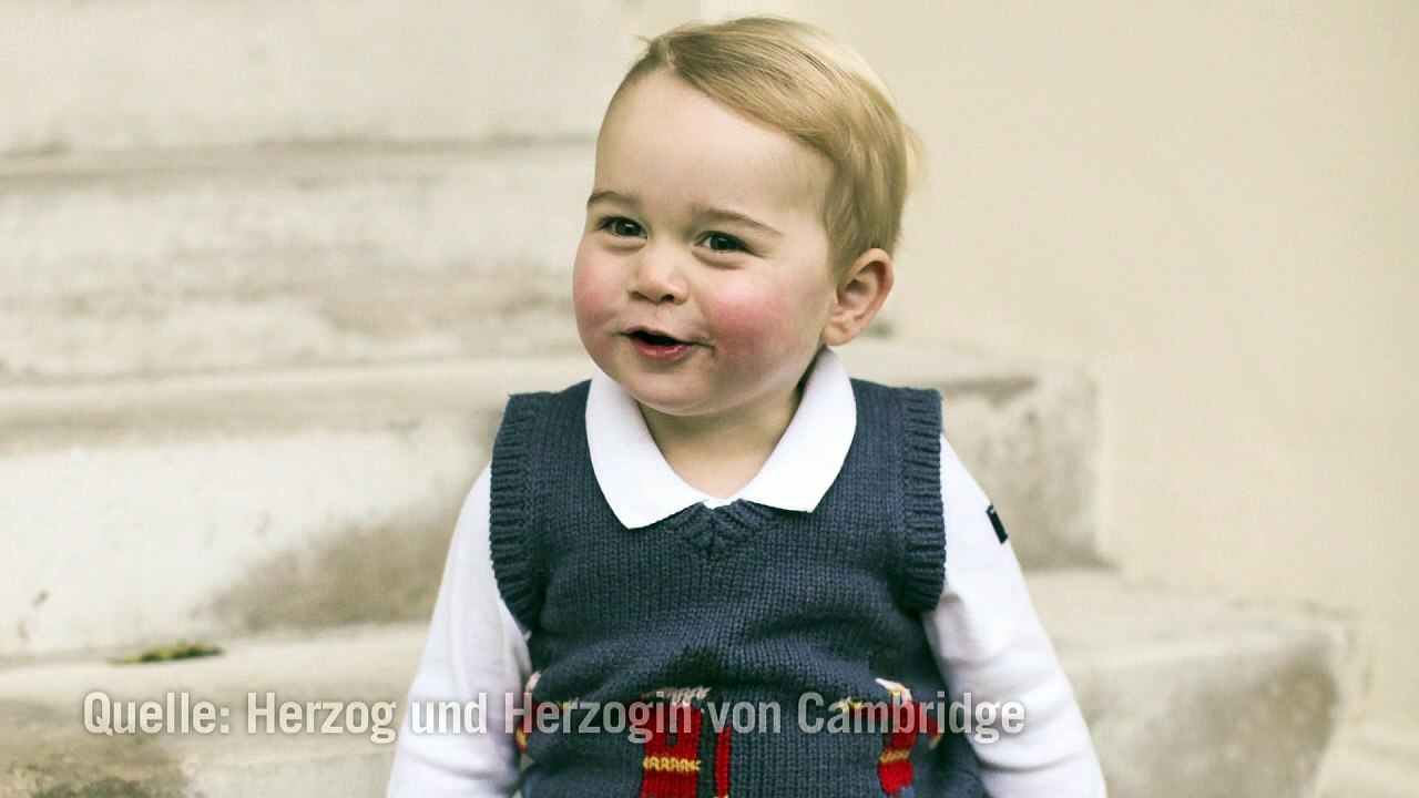 Royals veröffentlichen Fotos von Prinz George