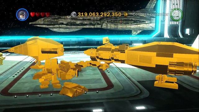 LEGO Star Wars III: The Clone Wars - 130 Gold Brick Reward (Stealth Ship) - 100% Complete