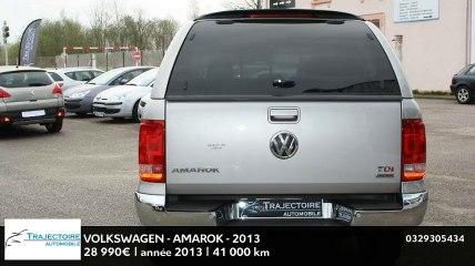 Annonce Occasion VOLKSWAGEN Amarok 2l tdi 163ch confort 2013
