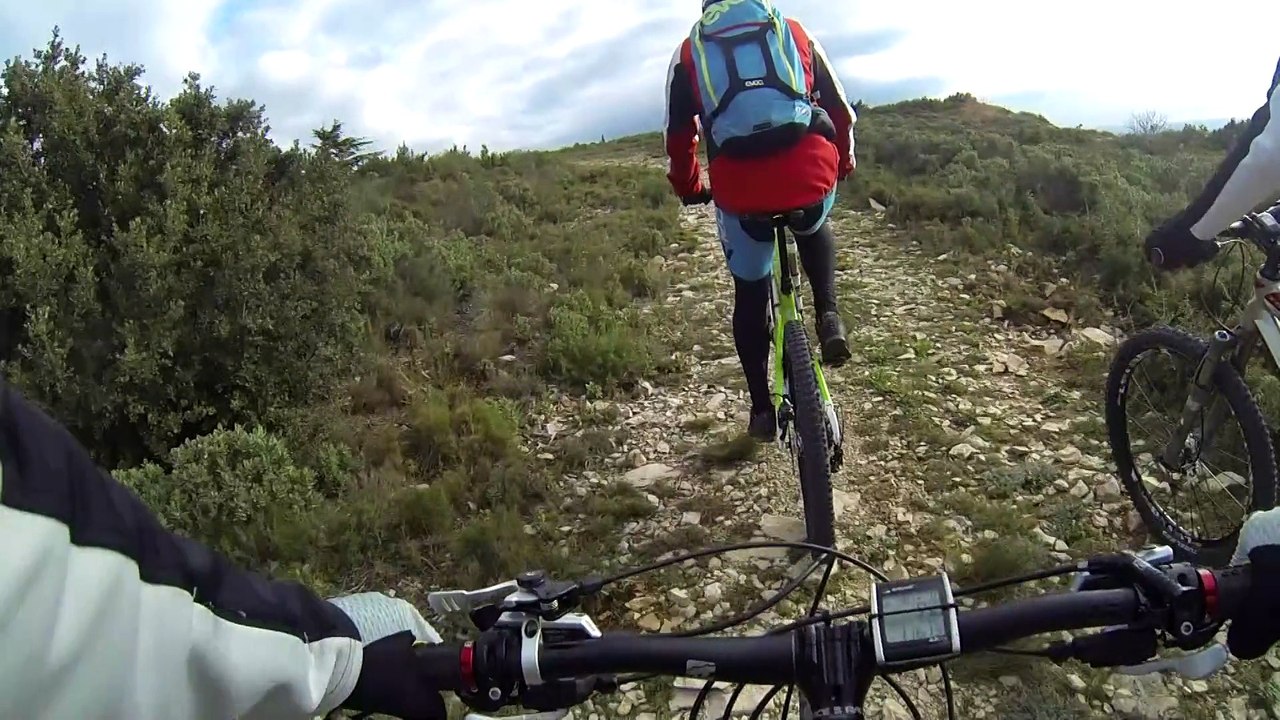 Rando sur les Baux de provence le 12-12-14