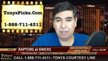 New York Knicks vs. Toronto Raptors Free Pick Prediction NBA Pro Basketball Odds Preview 12-14-2014