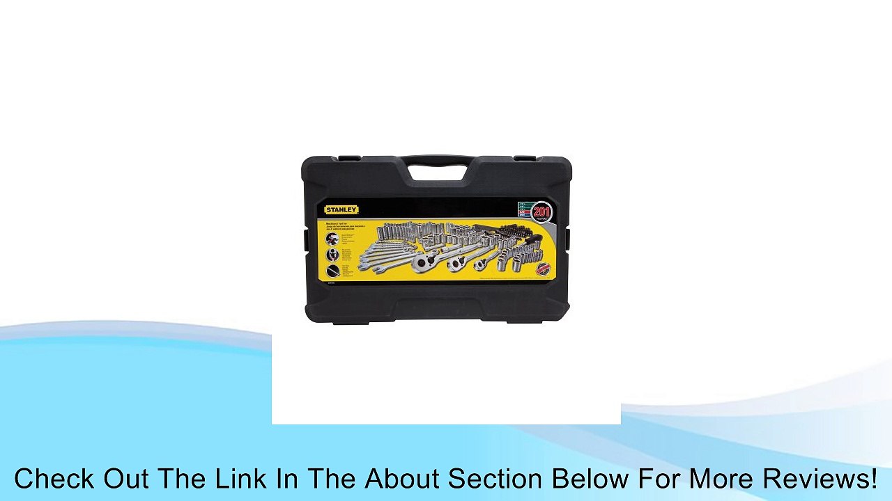 Stanley STMT71654 201-Piece Mechanics Tool Set Review