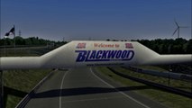 Tour de piste à Blackwood en Toyota Supra GT500 sur Assetto Corsa